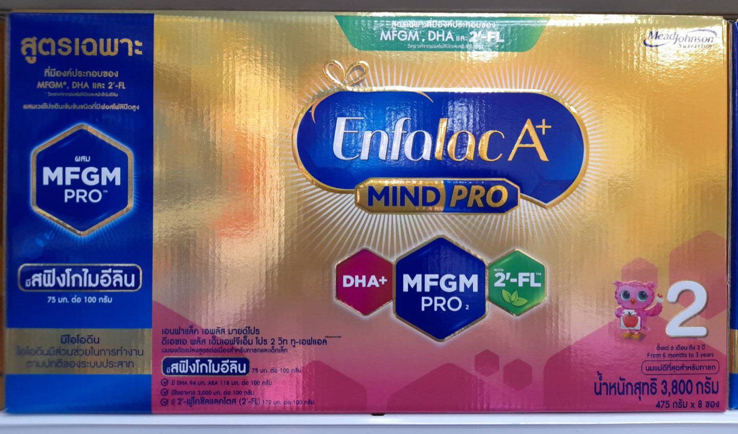 นมผง Enfalac A+2 (วัย 6 เดือนถึง 3 ปี)